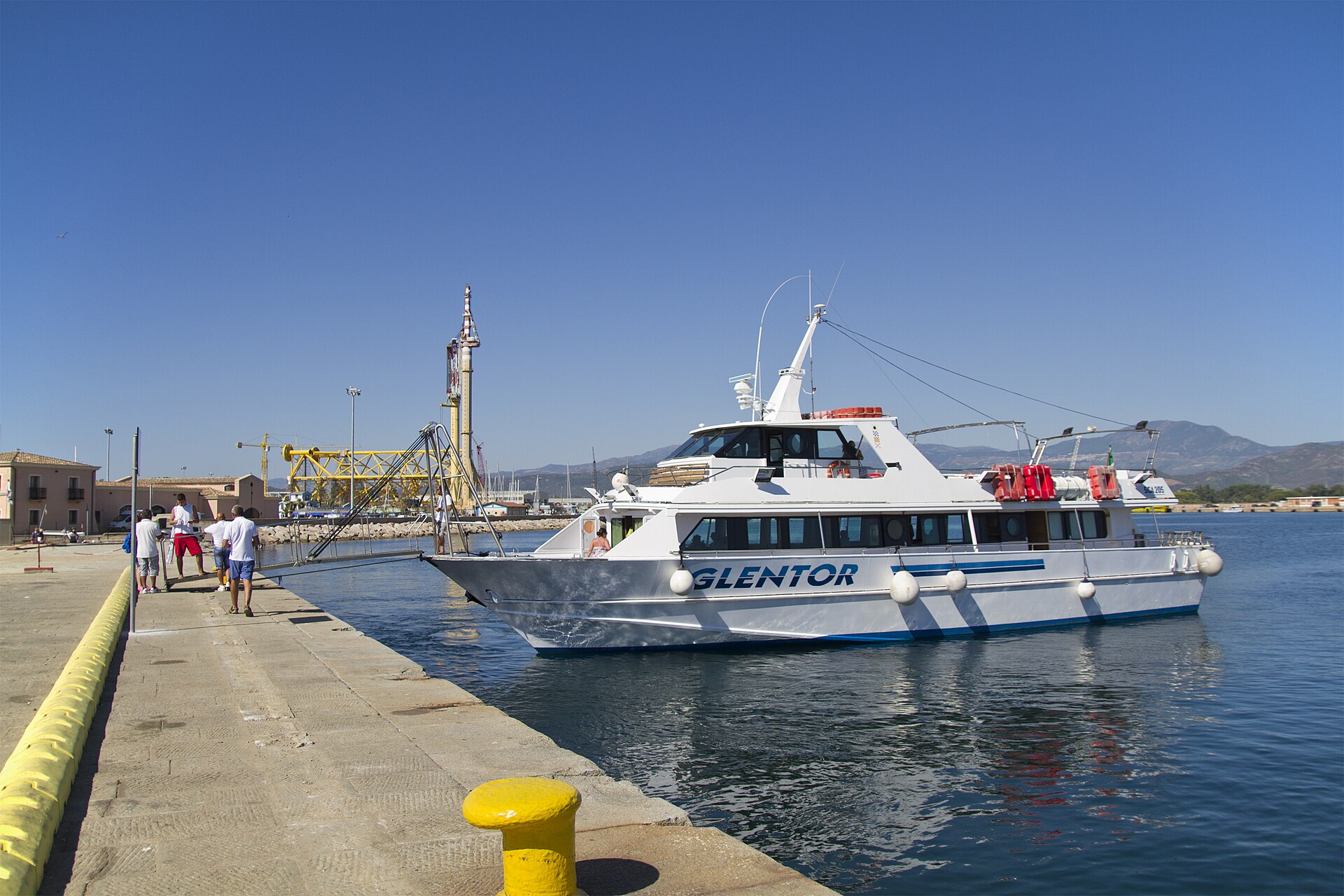 Der Hafen von Arbatax