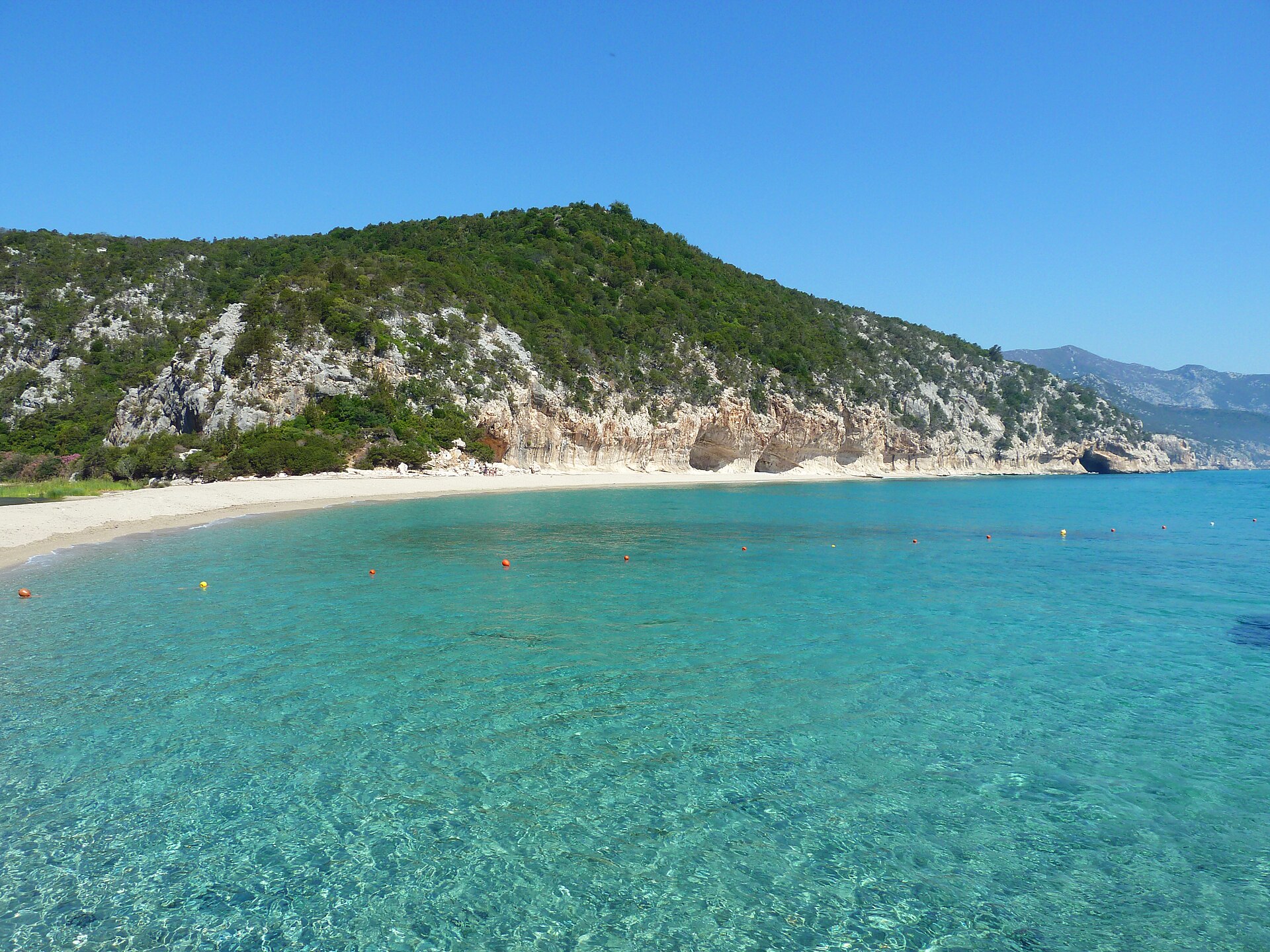 Cala Luna an der Mündung der Codula di Luna