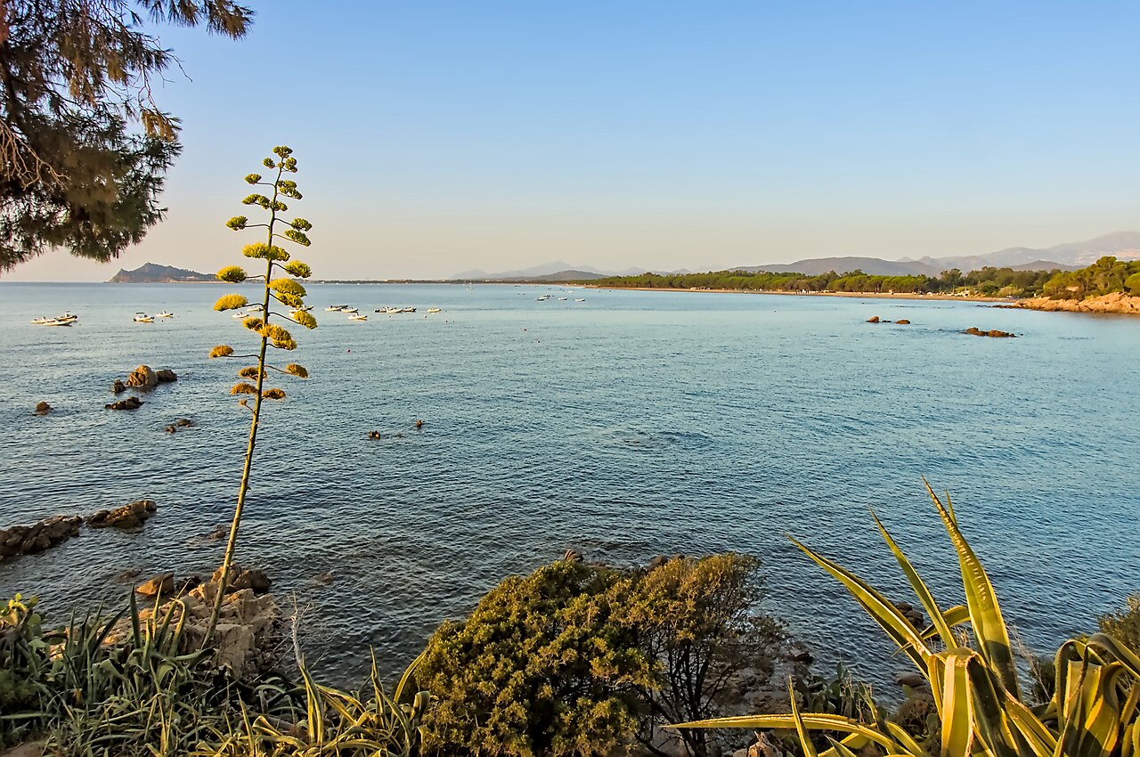 La costa e il mare a Santa Maria Navarrese