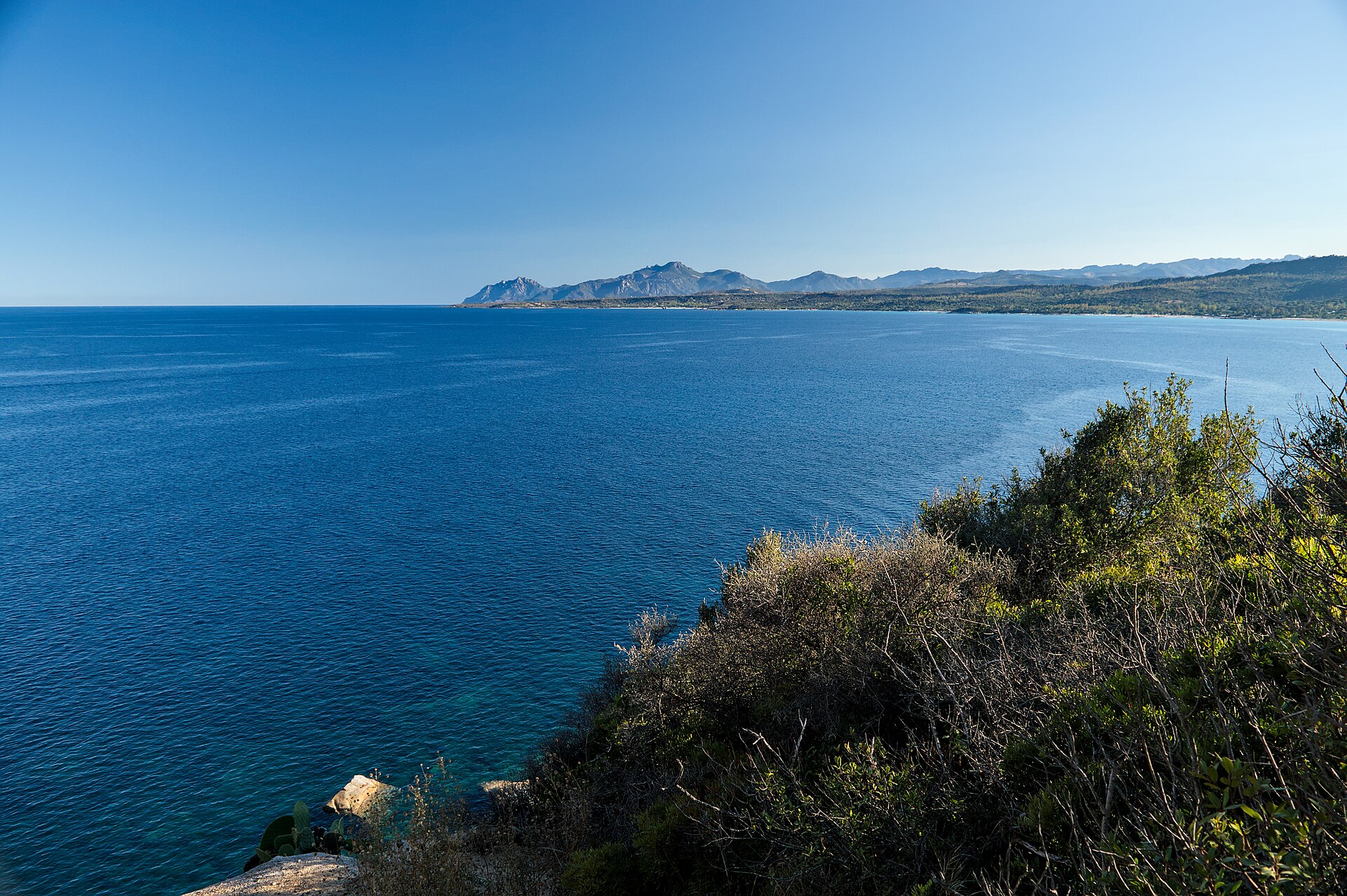 The bay at Tortolì, Ogliastra