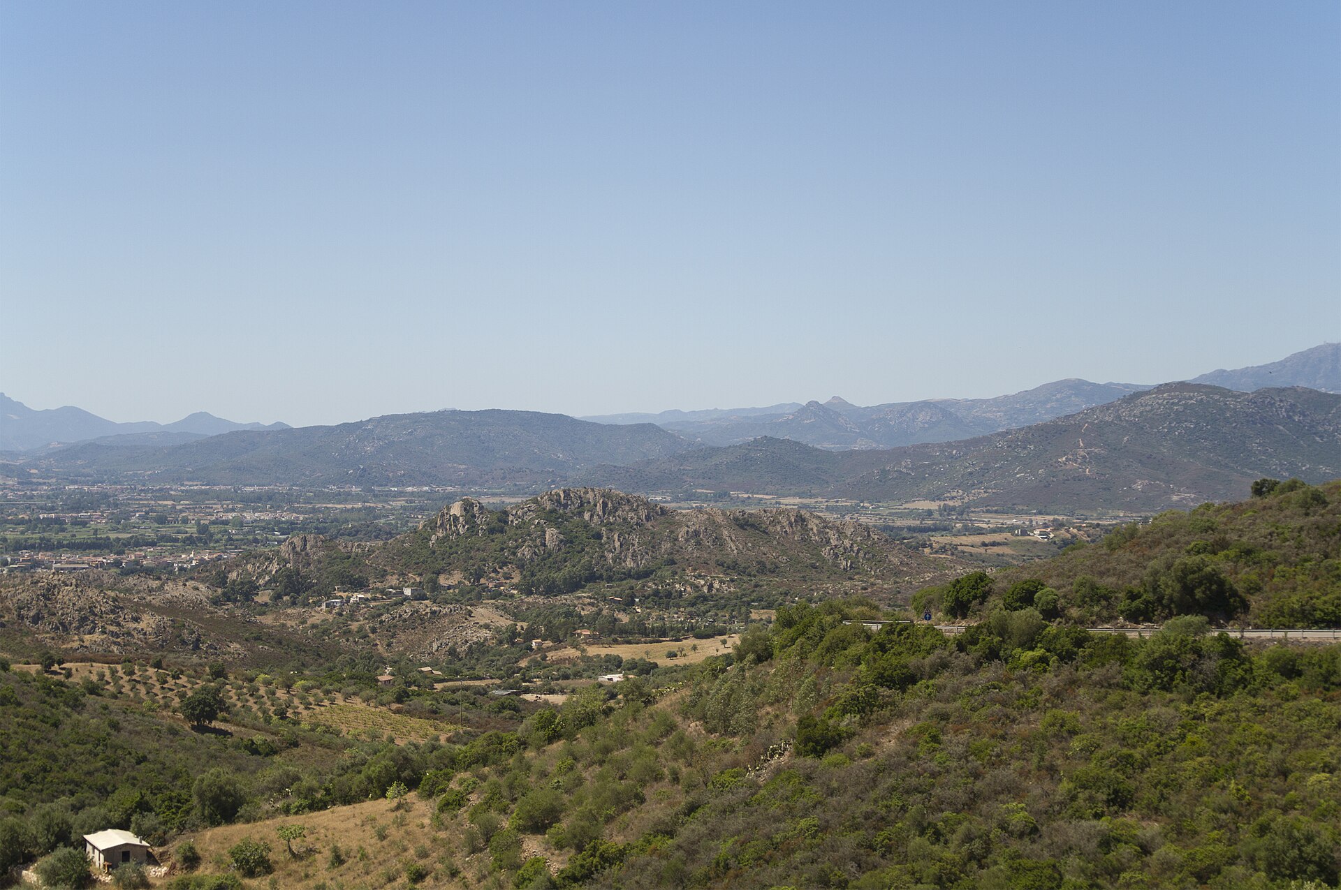 Das Dorf Triei im Hinterland der Ogliastra